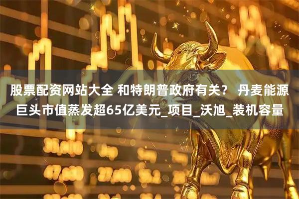 股票配资网站大全 和特朗普政府有关？ 丹麦能源巨头市值蒸发超65亿美元_项目_沃旭_装机容量